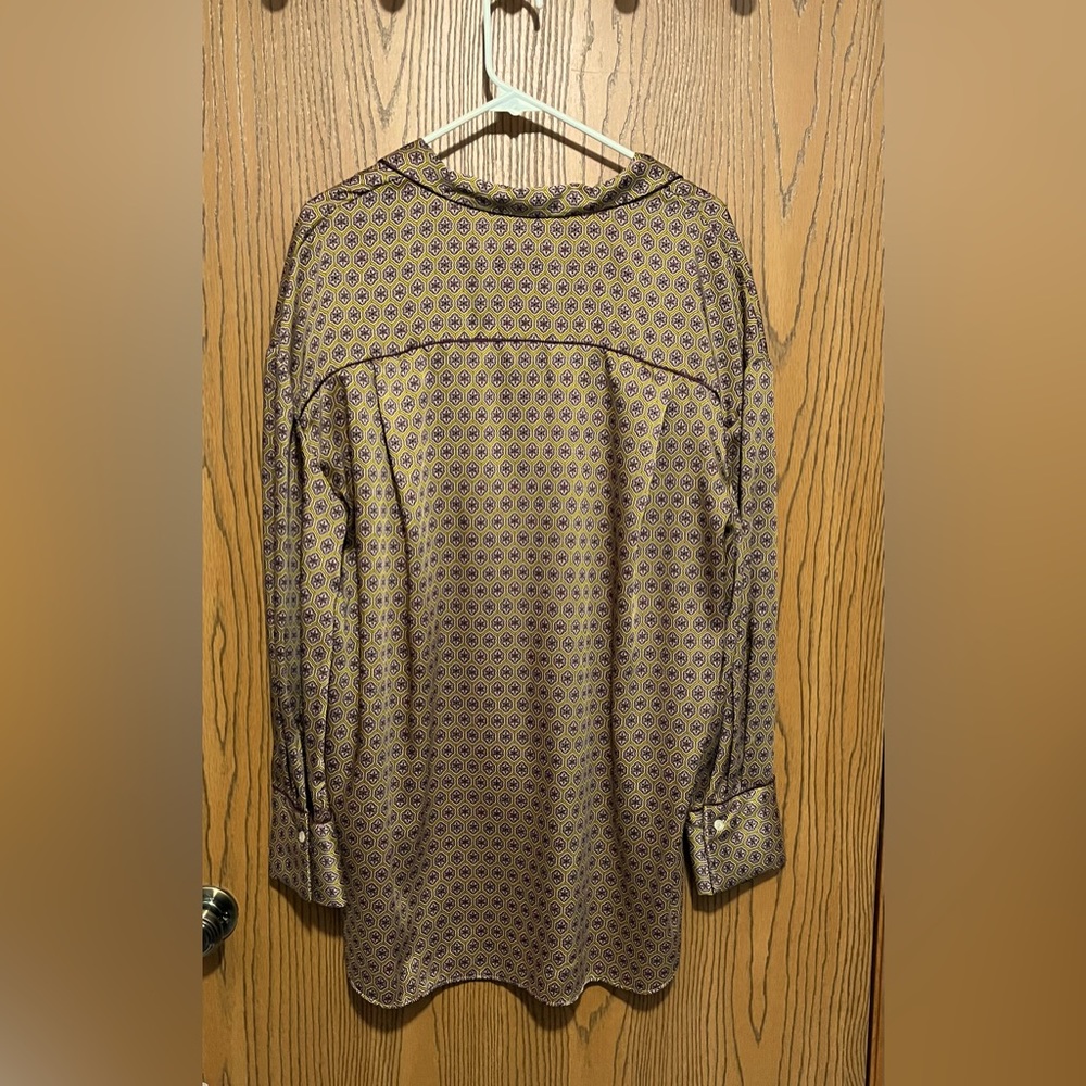 Zara Pajama Style Shirt - Picture 2 of 4